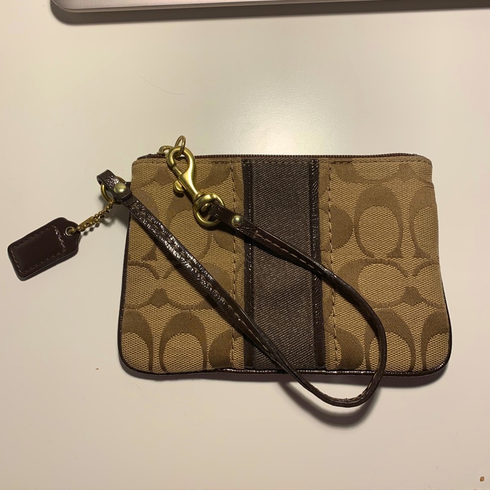 Coach wristlet